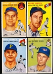 1954 Topps Baseball- 4 Diff