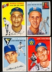 1954 Topps Baseball- 4 Diff