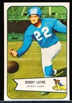 1954 Bowman Fb- #53 Bobby Layne, Lions