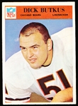 1966 Philly Fb- #31 Dick Butkus, Bears- Rookie Card! 