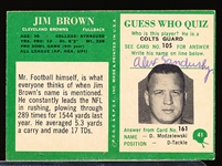 1966 Philly Fb- #41 Jim Brown, Browns
