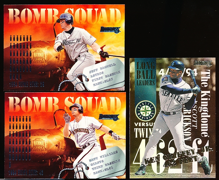 1995 Donruss Baseball- 4 Diff. Complete Insert Sets