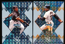 1996 Donruss Baseball- “Power Alley” Inserts- 8 Diff. Plus Two Diff. “Die-Cuts”