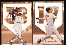 1996 Donruss Baseball- “Round Trippers” Complete Insert Set of 10