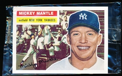 2006 Topps Bazooka Baseball Jumbo 3-1/4” x 4-1/2” 1956 Mickey Mantle