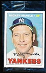 2006 Topps Bazooka Baseball Jumbo 3-1/4” x 4-1/2” 1967 Mickey Mantle