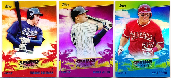 2014 Topps Baseball- “Spring Fever” Complete Insert Set of 50