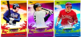 2014 Topps Baseball- “Spring Fever” Complete Insert Set of 50