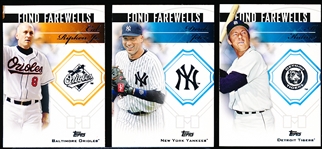 2014 Topps Update Baseball- “Fond Farewells” Complete Insert Set of 15