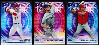2014 Topps Update Baseball- “Power Players” Near Complete Insert Set- 24 of 25