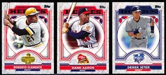 2014 Topps Update Baseball- “World Series Heroes” Complete Insert Set of 50