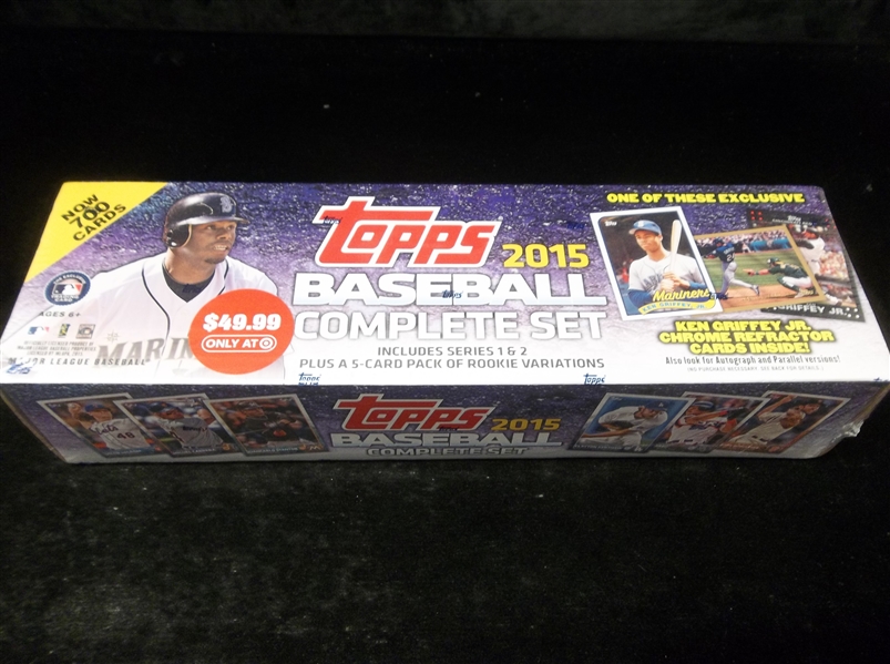 2015 Topps Baseball Factory Sealed Target Set of 706
