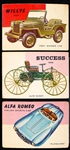 1953-55 Topps “World on Wheels” (R714-24)- 22 Diff.