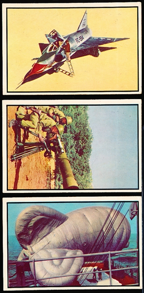1954 Bowman “Power for Peace” (R701-10)- 15 Diff.