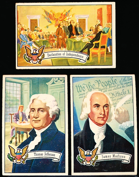 1956 Topps “U.S. Presidents” (R714-23)- 20 Asst.