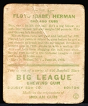 1933 Goudey Baseball- #5 Babe Herman, Cubs
