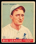 1933 Goudey Baseball- #11 Billy Rogell, Tigers