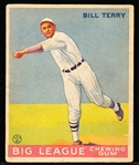 1933 Goudey Baseball- #20 Bill Terry, Giants