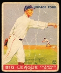 1933 Goudey Baseball- #24 Horace Ford, Boston Braves