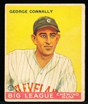 1933 Goudey Baseball- #27 George Connally, Cleveland