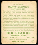 1933 Goudey Baseball- #48 Marty McManus, Red Sox