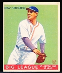 1933 Goudey Baseball- #54 Ray Kremer, Pirates