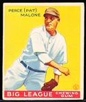 1933 Goudey Baseball- #55 Pat Malone, Cubs