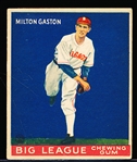 1933 Goudey Baseball- #65 Milton Gaston, White Sox