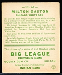 1933 Goudey Baseball- #65 Milton Gaston, White Sox