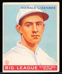 1933 Goudey Baseball- #68 Horace Lisenbee, Buffalo