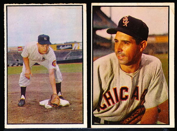 1953 Bowman Bb Color- 2 Diff Hi#’s