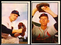 1953 Bowman Bb Color- 2 Diff Hi#’s