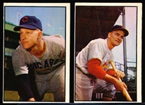 1953 Bowman Bb Color- 2 Diff Hi#’s