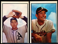 1953 Bowman Bb Color- 2 Diff Hi#’s