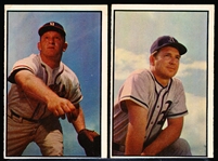 1953 Bowman Bb Color- 2 Diff Hi#’s