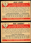 1953 Bowman Bb Color- 2 Diff Hi#’s