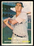 1957 Topps Baseball- #1 Ted Williams, Red Sox