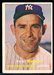 1957 Topps Baseball- #2 Yogi Berra, Yankees