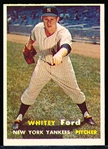1957 Topps Baseball- #25 Whitey Ford, Yankees