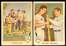 1959 Fleer Bb “Ted Williams”- 2 Diff