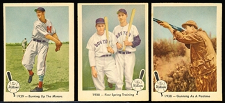 1959 Fleer Bb “Ted Williams”- 3 Diff