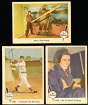 1959 Fleer Bb “Ted Williams”- 3 Diff