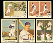 1959 Fleer Bb “Ted Williams”- 5 Diff