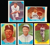 1960 Fleer BB Greats- 5 Diff