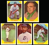 1960 Fleer Baseball Greats- 5 Diff