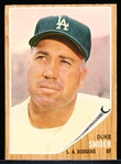 1962 Topps Baseball- #500 Duke Snider, Dodgers