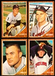 1962 Topps Baseball- 4 Diff Hi#’s