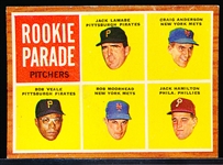 1962 Topps Baseball- #593 Rookie Parade- Hi#