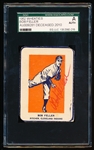 Autographed 1952 Wheaties- Bob Feller (Action Pose)- SGC Certified & Encapsulated