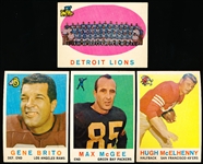 1959 Topps Fb- 4 Diff